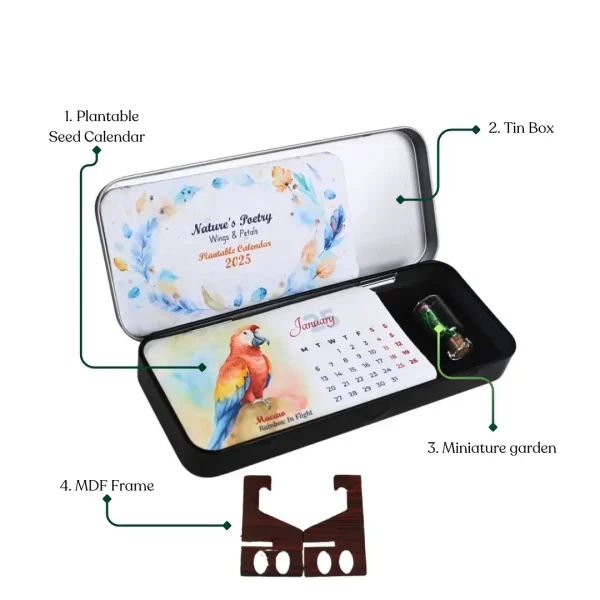 Box Forest Plantable Calendar