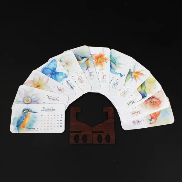 Box Forest Plantable Calendar