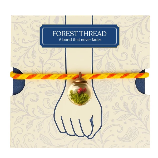 Forest Thread Rakhi
