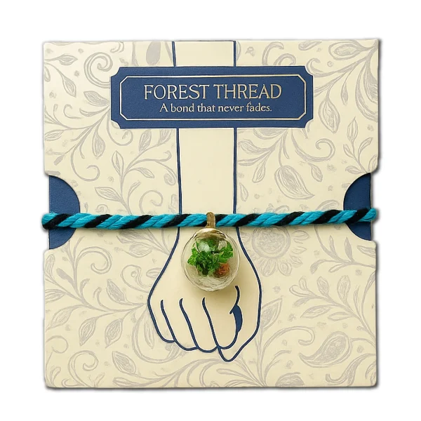 Forest Thread Rakhi