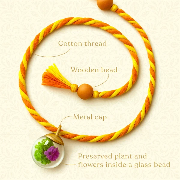 Forest Thread Rakhi Kit