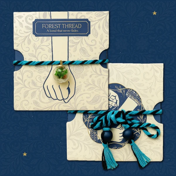 Forest Thread Rakhi Kit