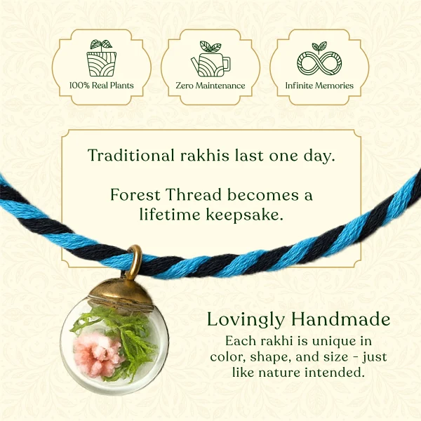 Forest Thread Rakhi Kit