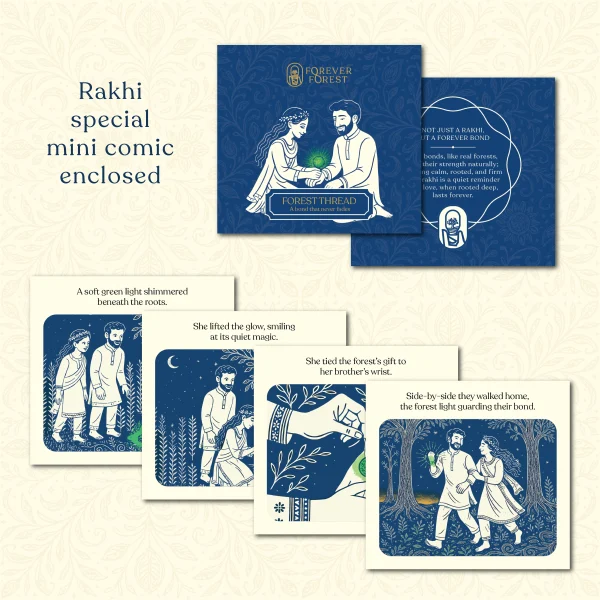 Forest Thread Rakhi Kit